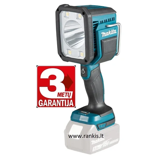 Makita DEADML812 Akumuliatorinis LED prožektorius, 14,4/18V, 1250 lm (DML812) image 1