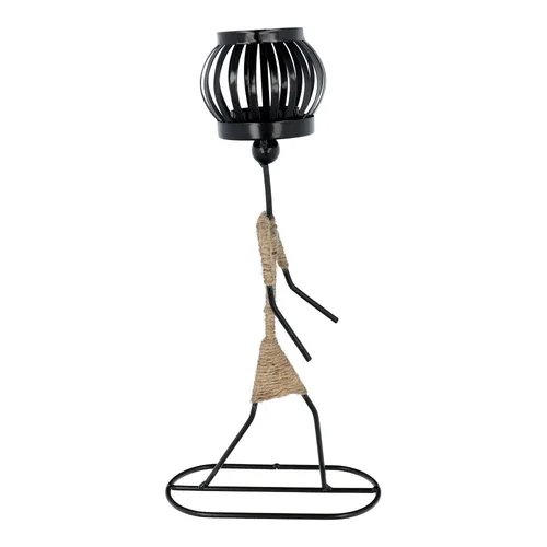 ART DECO Afrika IALC-1 žvakidė, 15 cm, modelis B image 3