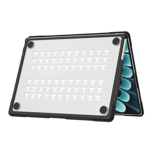 Tech-Protect Velar dėklas MacBook Air 13 col., skaidrus juodas image 3