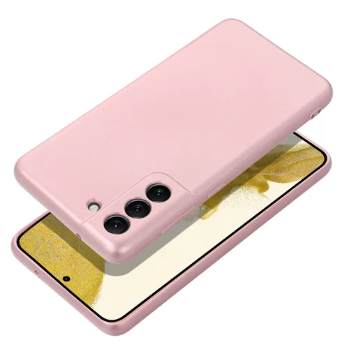 Samsung A37 5G metalinis dėklas, rožinis image 1