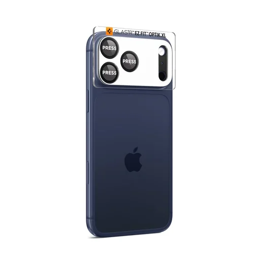 Spigen Optik Pro XL stiklas iPhone 17 Pro, juodas image 3