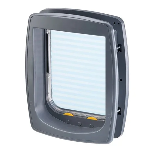FERPLAST Swing 11 pilkos durys augintiniams, 31 × 9,6 × 38,4 cm image 3