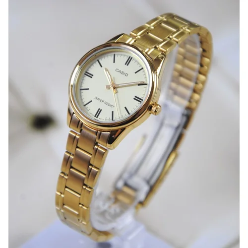 Casio LTP-V005G-9AUDF moteriškas auksinis laikrodis image 3
