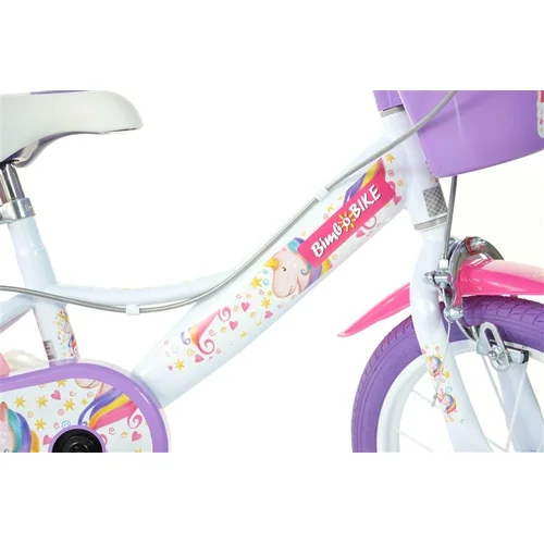 Bimbo Bike Unicorn 14\" Vaikiškas dviratis image 3