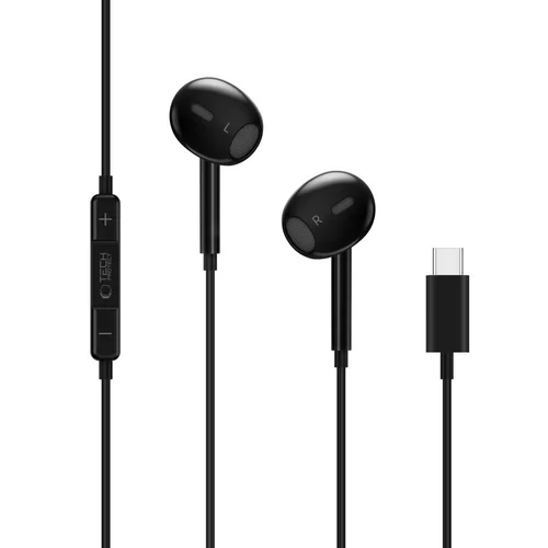 Tech-Protect Ultraboost Core G2 USB-C ausinės, juodos image 1