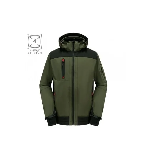 Softshell striukė Pesso Acropolis, chaki - 3XL image 1