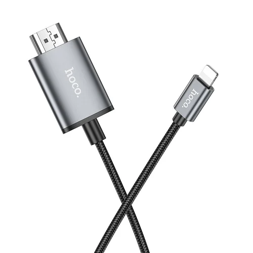 Hoco UA27 Lightning–HDMI kabelis, 2 m, 1080p image 2