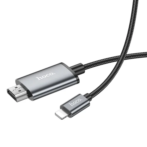 Hoco UA27 Lightning–HDMI kabelis, 2 m, 1080p image 3