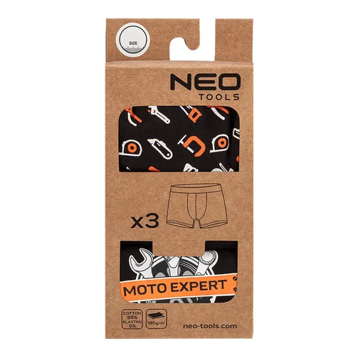 NEO TOOLS 81-679-XXL Bokseriniai šortai, 3 vnt. image 3
