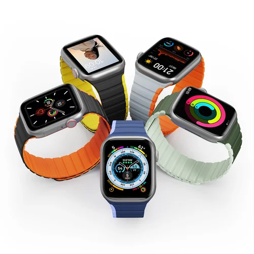 Dux Ducis LD magnetinė Apple Watch 1–9/SE juosta, mėlyna, 38/40/41 mm image 2