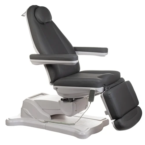 Beauty System MAZARO kosmetologinis krėslas, 4 varikliai, pilkas image 1