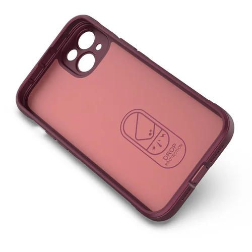 Magic Shield Case dėklas iPhone 14 Plus, bordo image 2