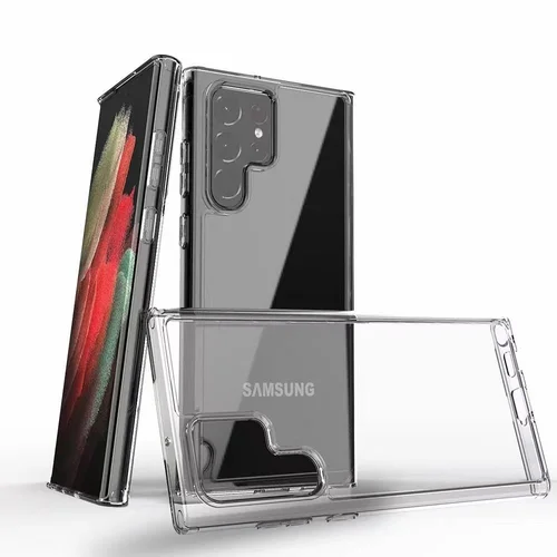 AIKŠTĖS 2 mm BOX dėklas Samsung S22 Ultra, skaidrus image 1