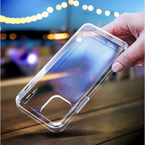 AIKŠTĖS 2 mm BOX dėklas Samsung S22 Ultra, skaidrus image 3