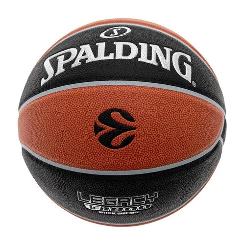 Spalding EUROLEAGUE LEGACY TF1000™ Krepšinio kamuolys Juoda/Oranžinė image 2
