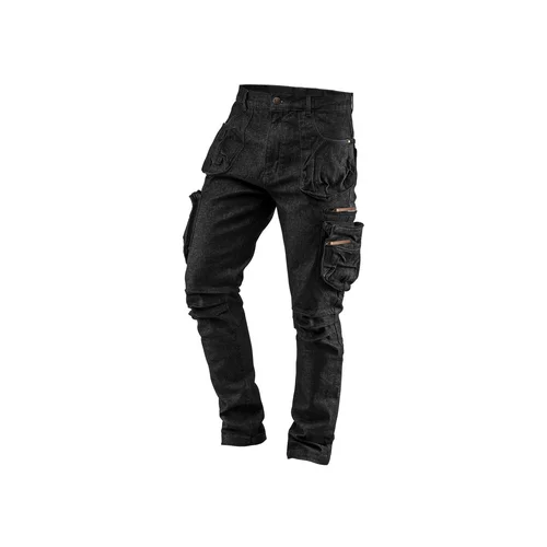 NEO DENIM 81-233-S juodos kelnės, S dydis image 1