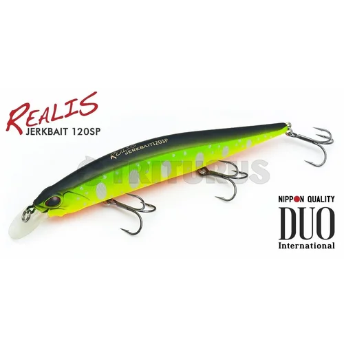 DUO Realis Jerkbait 120SP 120 mm 18 g Green Smelt image 3