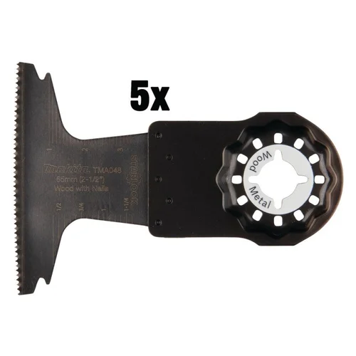 MAKITA TMA048 65 mm pjūkleliai, 5 vnt. image 2
