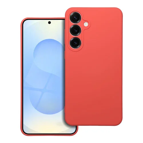 Forcell Silicone dėklas Samsung S25 Plus, persikinis image 1