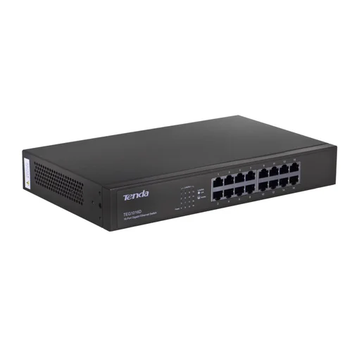 Tenda 16 prievadų Gigabit Ethernet jungiklis, mėlynas image 3