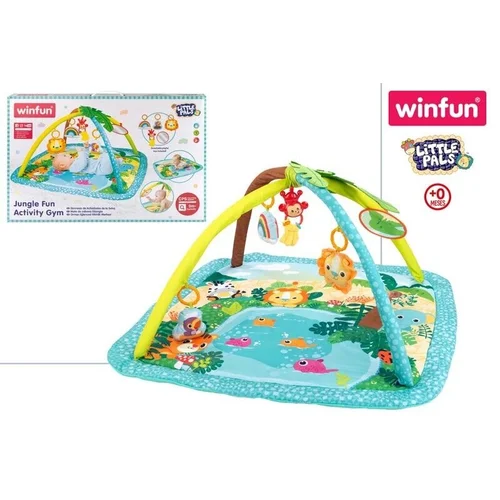 Winfun LITTLE PALS lavinamasis kilimėlis 95 × 95 cm image 1