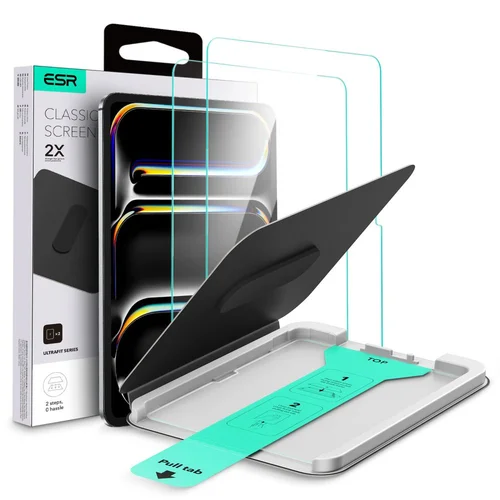 ESR UltraFit grūdintas stiklas iPad Pro 13″, 2 vnt. image 1