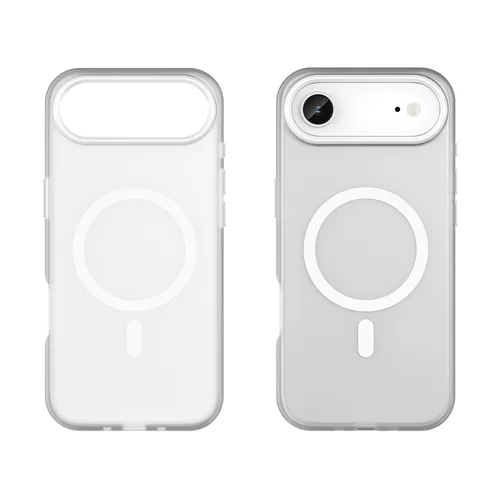 iPhone 17 Air magnetinis dėklas MagSafe, matinė balta image 2