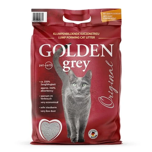 GOLDEN Grey Original bentonitinis kraikas 7 kg image 1