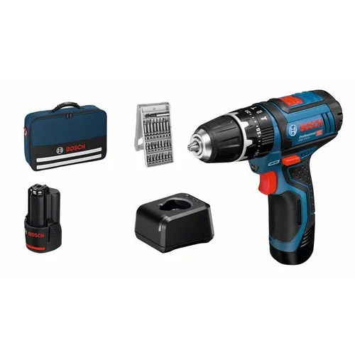 Bosch GSB 12V-15 Akumuliatorinis suktuvas/gręžtuvas su kalimo funkcija image 1