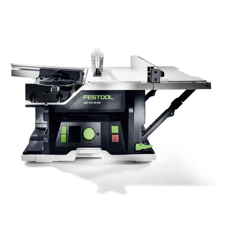 Festool CSC SYS 50 EBI-Basic akumuliatorinis stalinis diskinis pjūklas, 2 x 18 V image 3