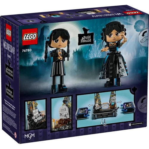 LEGO Wednesday 76780 Wednesday Addams figūrėlė image 2