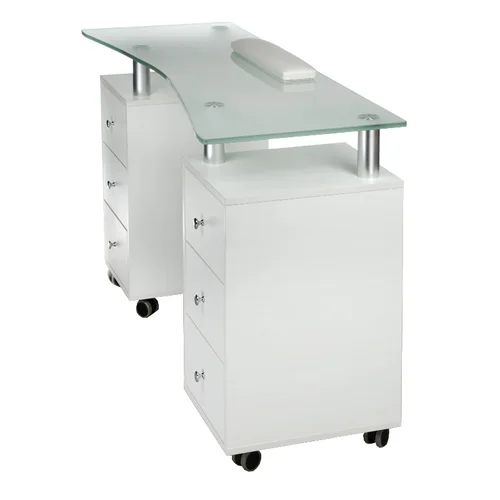 BEAUTY LINE BD-3425-1 baltas manikiūro stalas image 3