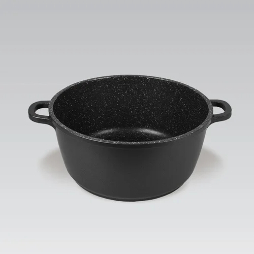 Maestro MR-4620C puodas su dangčiu 20 cm, juodas image 2