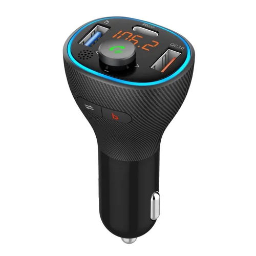 ART FM-73 automobilinis FM siųstuvas, 30 W, juodas image 1