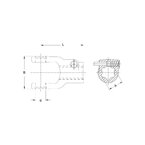 Walterscheid greito atjungimo jungtis 1-3/4"-6 grioveliai W2200/W200E image 2