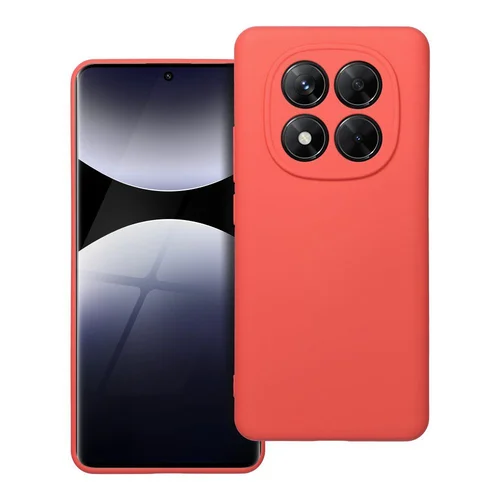 Forcell Silicone dėklas Xiaomi Redmi Note 14 Pro 5G / 14 Pro Plus 5G, persikinis image 1