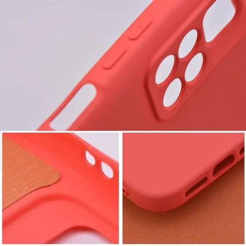 Forcell Silicone dėklas Xiaomi Redmi Note 14 Pro 5G / 14 Pro Plus 5G, persikinis image 3