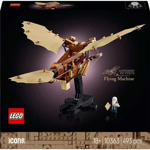 LEGO® Icons Leonardo da Vinci's Flying Machine, 493 vnt. image 1
