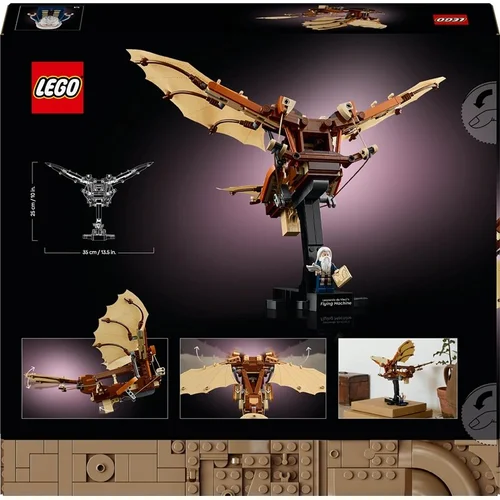LEGO® Icons Leonardo da Vinci's Flying Machine, 493 vnt. image 2