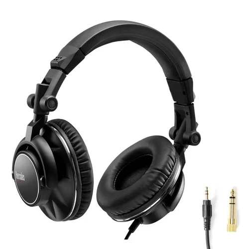 Hercules HDP DJ60 laidinės DJ ausinės, juodos image 2
