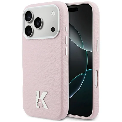 Karl Lagerfeld KLHMP17L5PGFKHGP dėklas iPhone 17 Pro, rožinis image 1