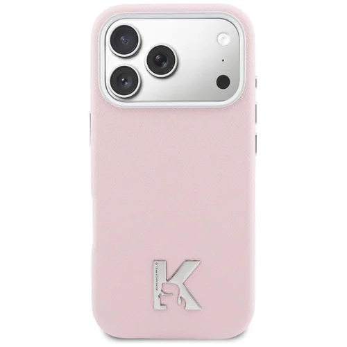 Karl Lagerfeld KLHMP17L5PGFKHGP dėklas iPhone 17 Pro, rožinis image 3