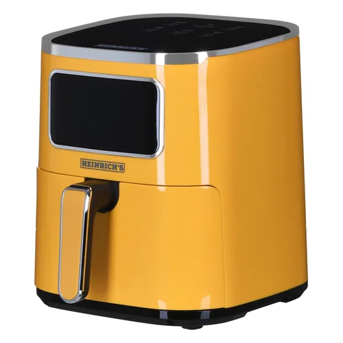 Heinricho HFR 8216 karšto oro gruzdintuvė, 5 l, 1450 W, geltona image 1
