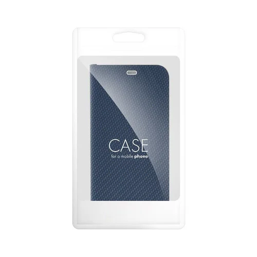 LUNA Book Carbon dėklas Samsung Galaxy A05s, mėlynas image 2