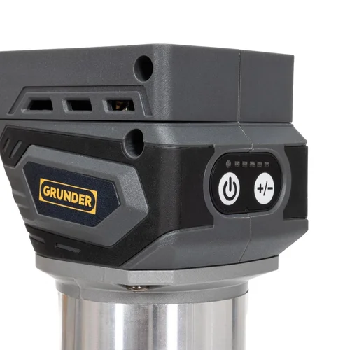 Grunder DB18V-061 Akumuliatorinė freza be baterijos ir įkroviklio image 3