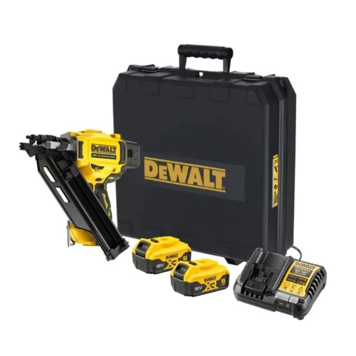 Akumuliatorinė viniakalė DeWalt DCN930P2, 18 V, 2x5,0 Ah image 1