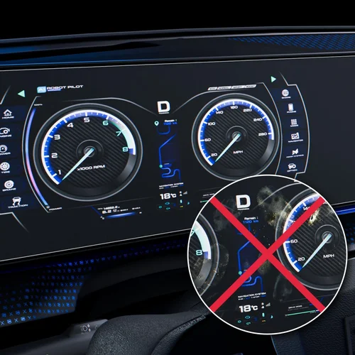 3mk TechWrap Matinė plėvelė Audi A3 8Y Virtual Cockpit Plus image 3