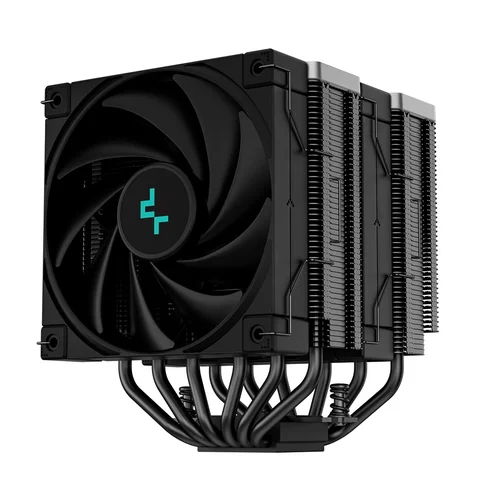 DeepCool AK620 ZERO DARK procesoriaus oro aušintuvas 12 cm, juodas image 2