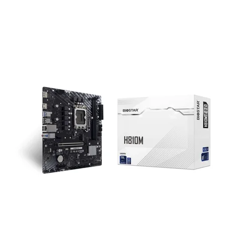 BIOSTAR H810MTE 2.0 micro ATX pagrindinė plokštė image 1