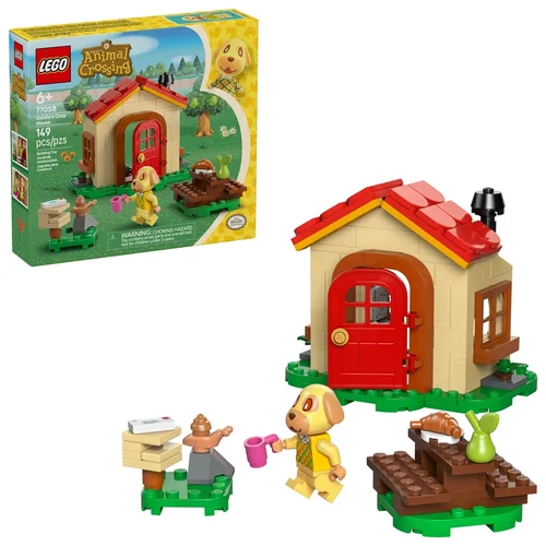 LEGO Animal Crossing 77058 Goldie jaukus namelis image 1
